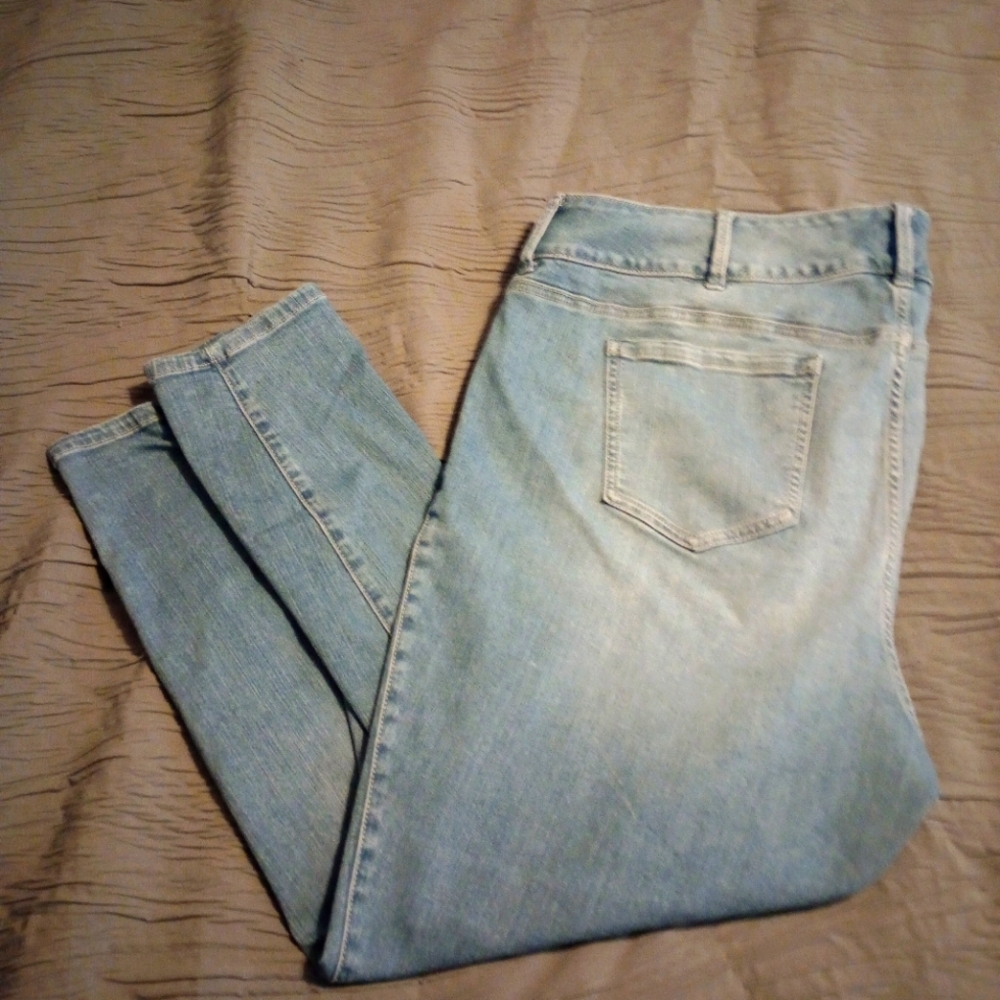 Torrid Women's Plus Size 24 Blue Jean Jeggings B1